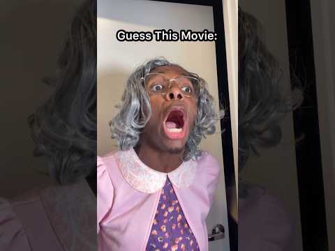 Can you guess this CRAZY Tyler Perry Movie?😂 #tylerperry #madea #tylerperrystudios