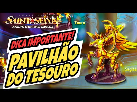 DICA FUNDAMENTAL para melhorar o seu PVP! Veja no PAVILHÃO DO TESOURO! Saint Seiya Awakening CDZ