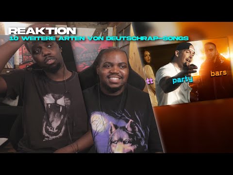 10 ARTEN VON DEUTSCHRAPSONGS 😂