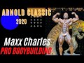 Maxx Charles at the 2020 Arnold Classic prejudging