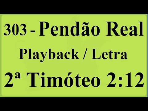303   Pendão Real   Playback Letra