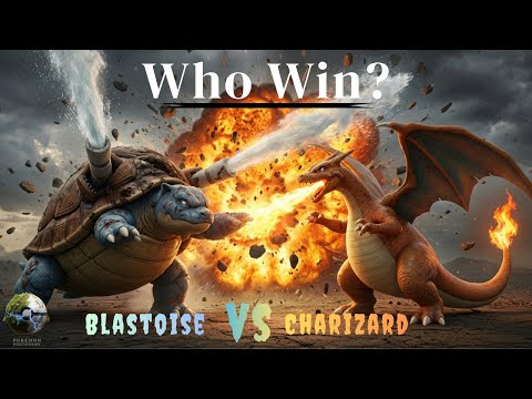 Charizard vs Blastoise: Who Actually Wins? (Realistic Pokemon Battle)
