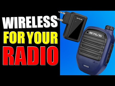 Quick Connect - Bluetooth Handheld Microphone for Ham Radio, GMRS, FRS and More!
