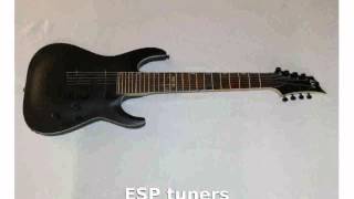 Video thumbnail for ESP H-338 LTD 8-String Electric Guitar Black Satin by mocasea