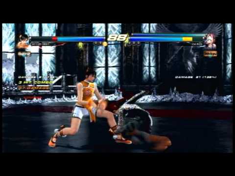 Tekken Tag Tournament 2 (Online) 1 V.S 2 Ling Xiaoyu (Me) V.S Kunimitsu X Yoshimitsu (CVLN26)