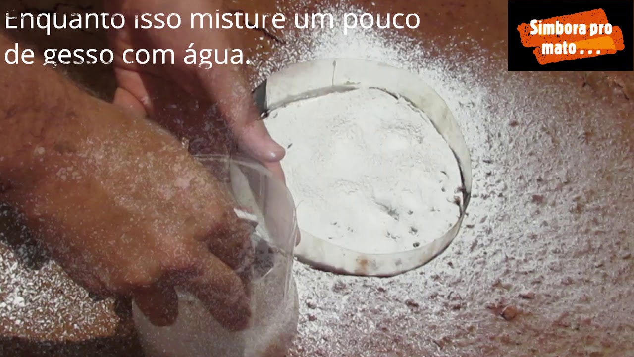 APRENDA A FAZER MOLDES DE PEGADAS!