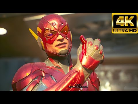 Evil Flash Rips Lex Luthor's Heart Out Scene Suicide Squad Kill The Justice League 2024 (PS5)4K60FPS