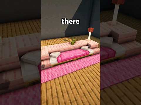 Pink Minecraft Sofa [Design Tutorial] #minecraft
