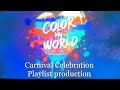 Carnival Celebration Playlist Production Color My World Inaugural Cruise