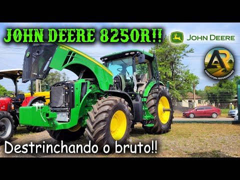 JOHN DEERE 8250R / MOSTRANDO OS DETALHES DESTE MONSTRO DO AGRO [EXPOFEIRA AGROPECUÁRIA DE SÃO SEPÉ]