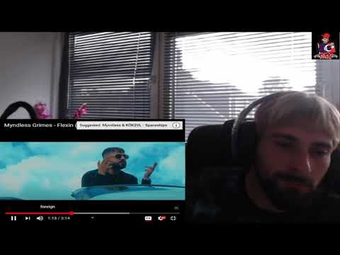 BozeTurk Reacting to (Myndless Grimes - Flexin) Türkçe music reaction