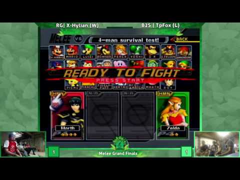 TreeHouse VI: SSB Melee Singles Grand Finals - RG|Hylian Vs. B2S|TpFox