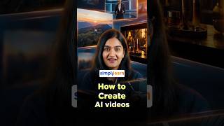 How To Create AI Videos In 2026 | AI Video Generation Tutorial For Beginners | #Shorts #Simplilearn