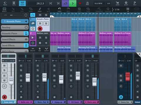 Cubasis 2.7 iPad 2018 Project: Immortal HipHop Beat