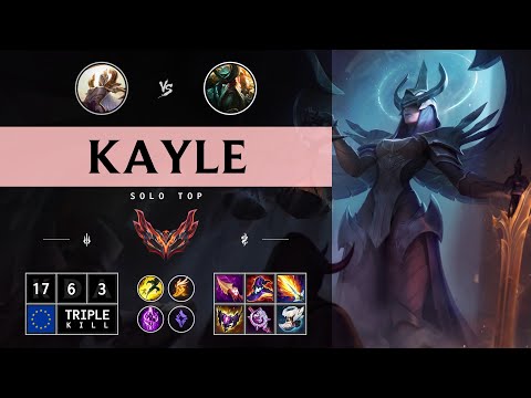 Kayle Top vs Gangplank - EUW Grandmaster Patch 14.13