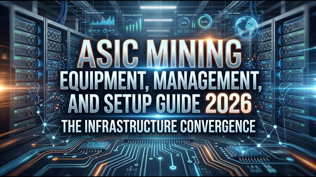 ASIC Mining Equipment, Management, and Setup Guide 2026 | The Infrastructure Convergence