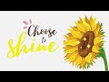 Choose To Shine Sunflower Necklace Quan Jewelry