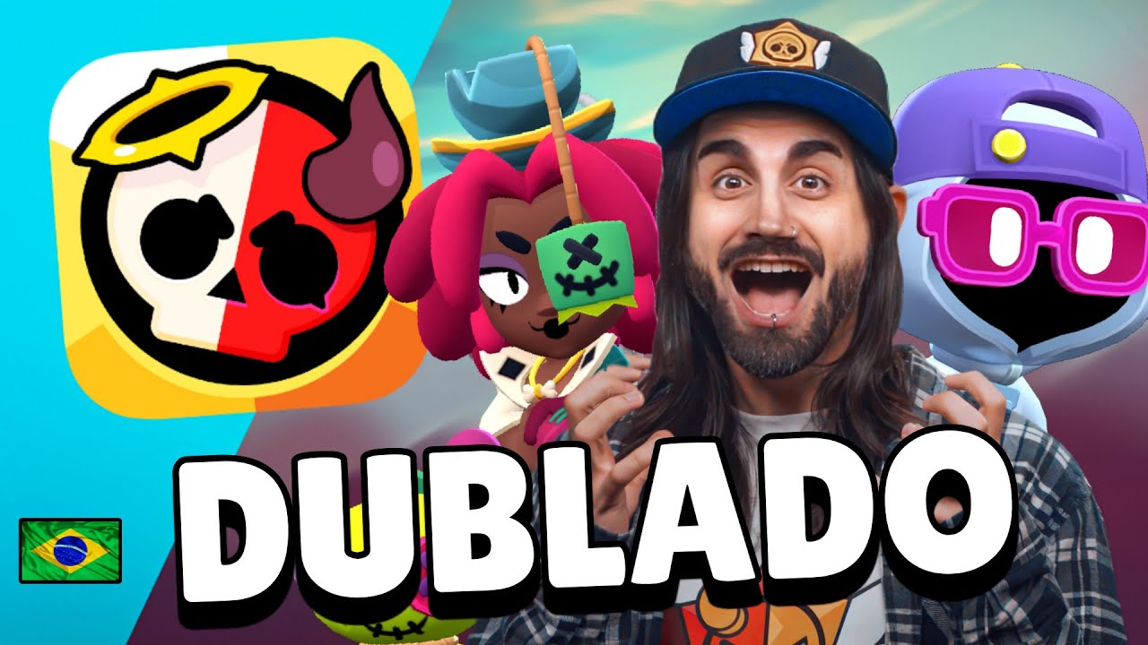 NOVO BRAWL TALK  DUBLADO em PORTUGUÊS - BRASIL! ANJOS vs DEMÔNIOS!