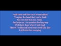 No Regrets - Gary Allan (Lyrics On Screen)