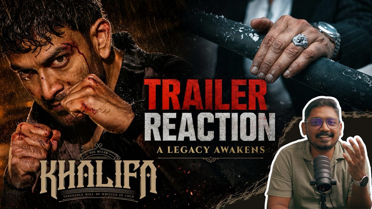 Khalifa Trailer Reaction by @UnniVlogs | Prithviraj Sukumaran Vysakh Jinu V Abhraham
