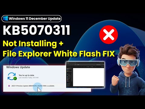 ⭐Windows 11 KB5070311— Should You Install It? New Features, Bugs & FIXES!