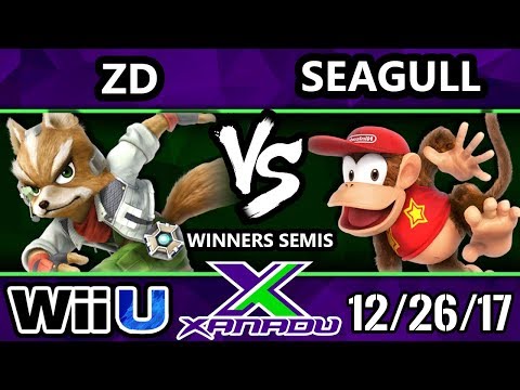 S@X 234 Smash 4 - ZD (Fox) Vs. Seagull (Sonic) - SSB4 Winners Semis - Smash for Wii U.