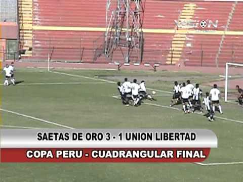 SAETAS DE ORO 3 - 1 U. LIBERTAD COPA PERU - Visión Deportiva 2013 Pueblo TV Canal 39