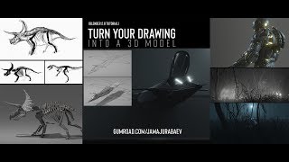 2D to 3D with Grease Pencil video thumbnail