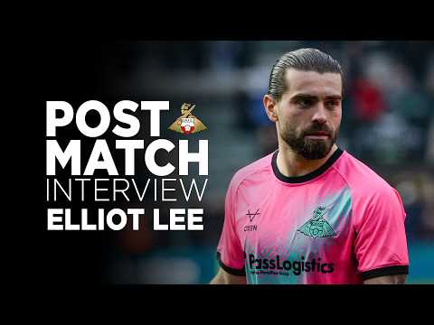 Post-match: Elliot Lee on defeat for Rovers at Plymouth Argyle
