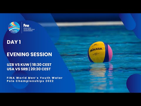 Плавание Day 1 PRELIMINARY ROUND | Evening Session | FINA World Men's Youth Water Polo Championships 2022