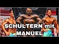 Heftiges SCHULTERTRAINING mit dem DEUTSCHEN MEISTER Manuel Moisel // MÄNNER 3