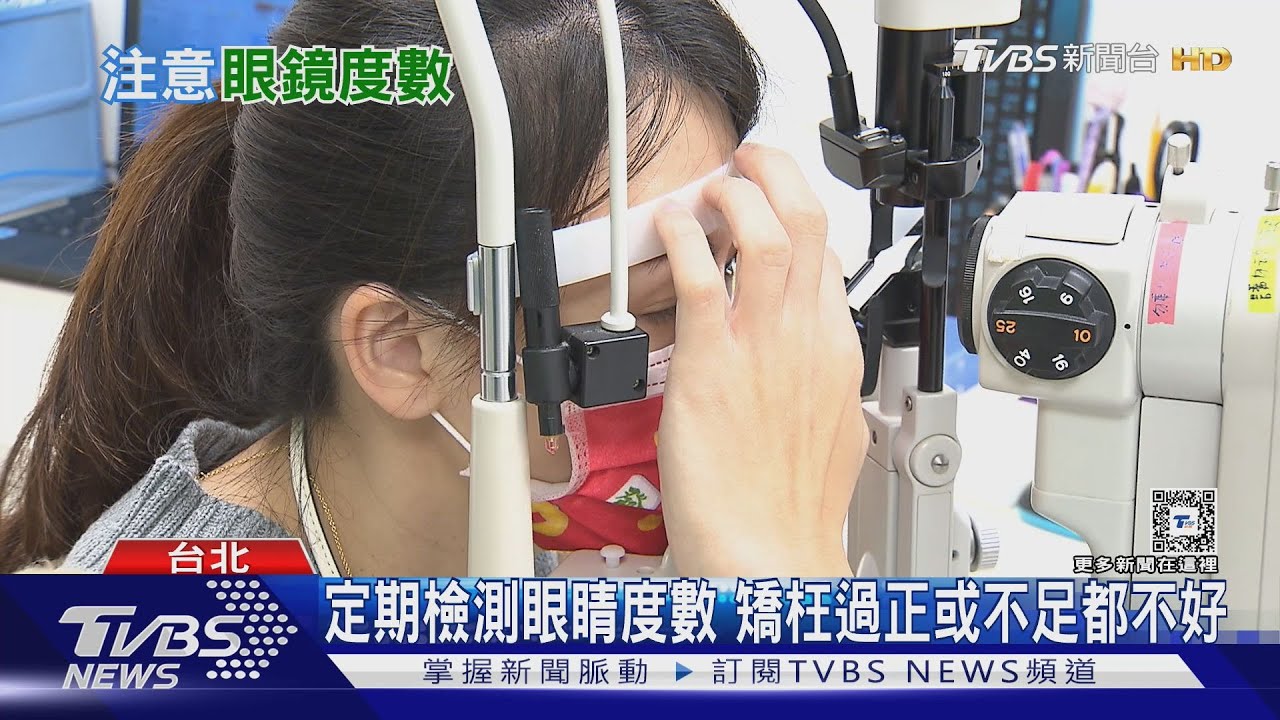 眼鏡度數不足看嘸清 恐致全身肌肉痠痛