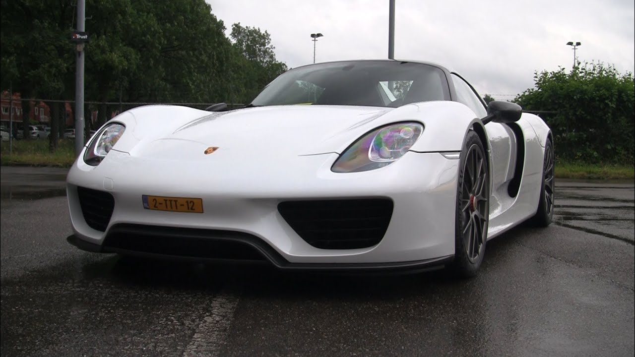 Porsche 918 Spyder Weissach Package Acceleration!