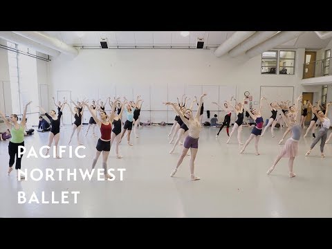 Swan Lake - Act II corps de ballet rehearsal (Pacific Northwest Ballet)