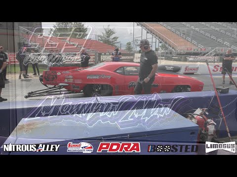 Nitrous Alley - Boosted & Pro Street - Full T1 - PDRA 2022 Doorslammer Challenge From Norwalk, OH