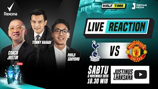 Download lagu HALF TIME SHOW #06: LIVE REACTION TOTTENHAM HOTSPUR VS MAN UNITED mp3