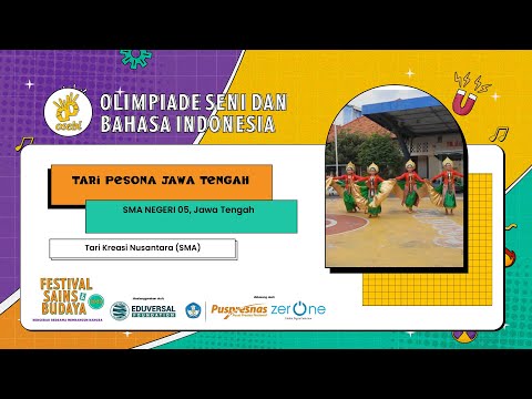 Tari Pesona Jawa Tengah - Tari Kreasi Nusantara (SMA) - OSEBI 2023 Final
