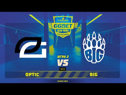 OpTic vs BIG [Map 2 p1, Dust 2] (Best of 3) | GG.Bet New York Invitational