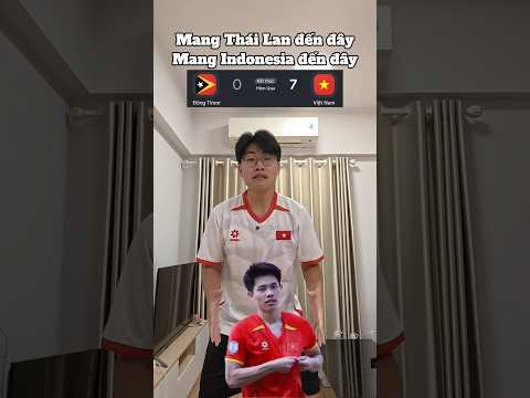 Đội tuyển Việt Nam mạnh thí thắng tận 7 bàn luôn #bongda #football #emminhdubi