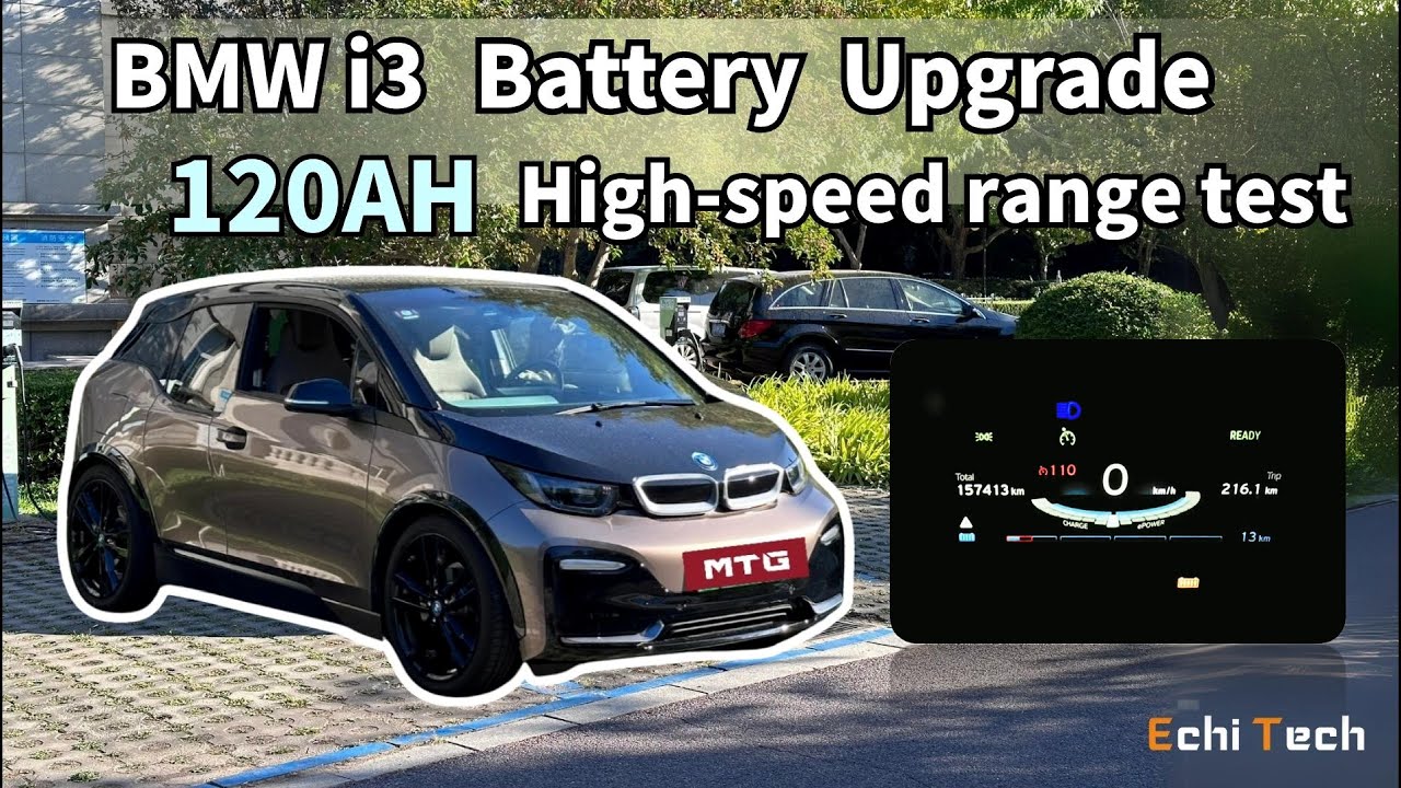 120Ah Battery Pack Upgrade for BMW i3 | High-Speed Range & Performance Tes