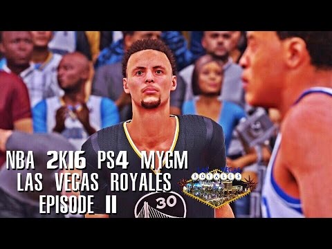 NBA 2K16 PS4 Las Vegas MYGM - Chef Curry in Vegas! (EP.11)
