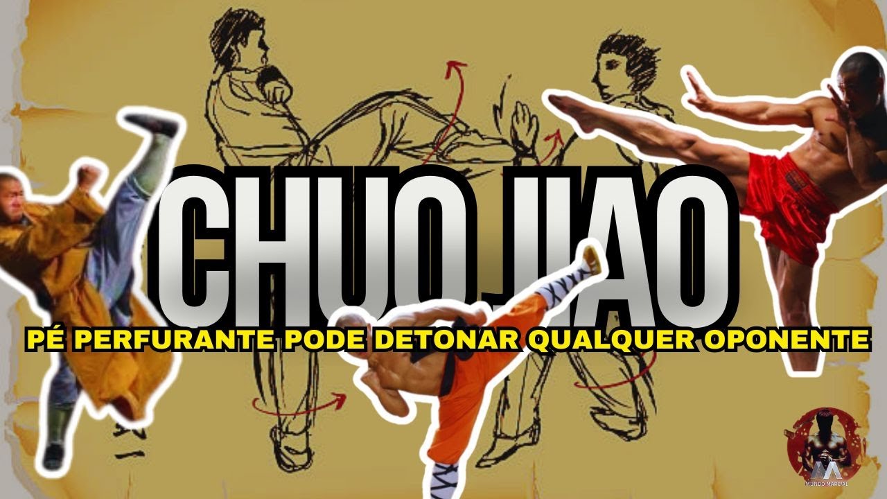 THE PIERCING FOOT IN KUNG FU: THE FAST STRIKE THAT DESTROYS DEFENSES! 🥋💣