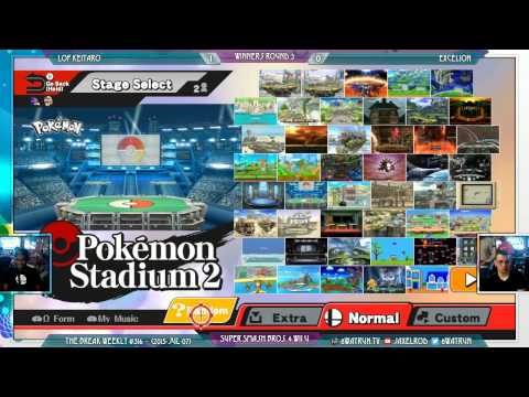 The Break #316   SSB4 W3   LoF Keitaro VS Excelion