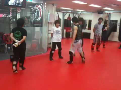 ローキック研修  高さ