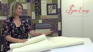 Sew Easy 100% Bamboo and 50/50 Bamboo and Cotton Batting