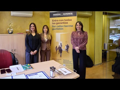 [VIDEO] Navarra lanza un nuevo Servicio de Información, Asesoramiento y Mediación en vivienda