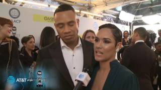 48th NAACP Image Awards Red Carpet: Trai & Grace Byers