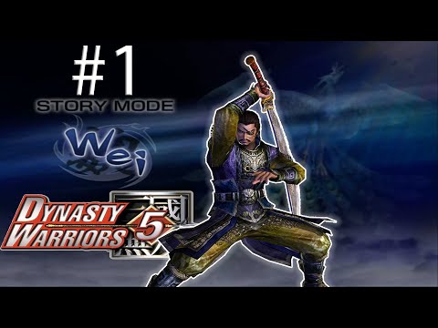 Dynasty Warriors 5 Wei - Xiahou Dun Story WALKTHROUGH Part 1 [FULLGAME]