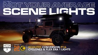 KC Hilites Conversion Pt 4: FE1 Roof Lights and Cyclone Rock Lights