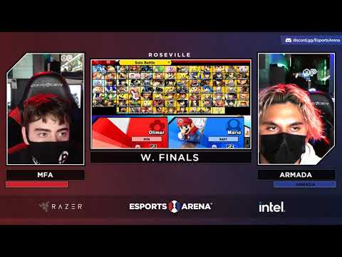 MFA (Olimar) vs Kurama (Sora, Mario) - ESA Roseville Monthly Winners Finals